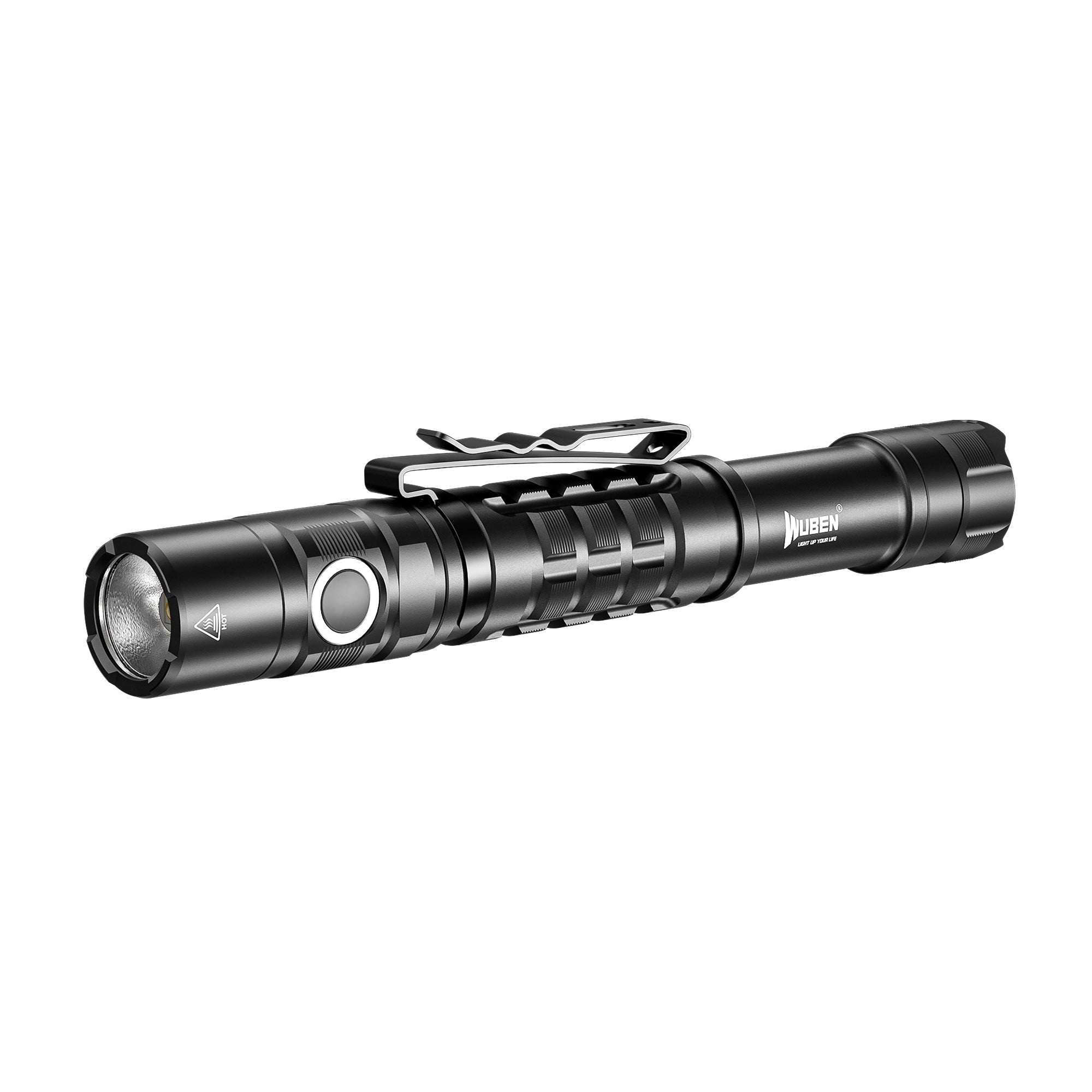 Wuben T2 Tactical Flashlight Self Defense IP68 Flashlight