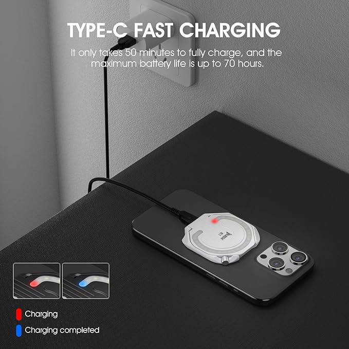 WUBEN E1 EDC Rechargeable Selfie Light Portable Ring Light