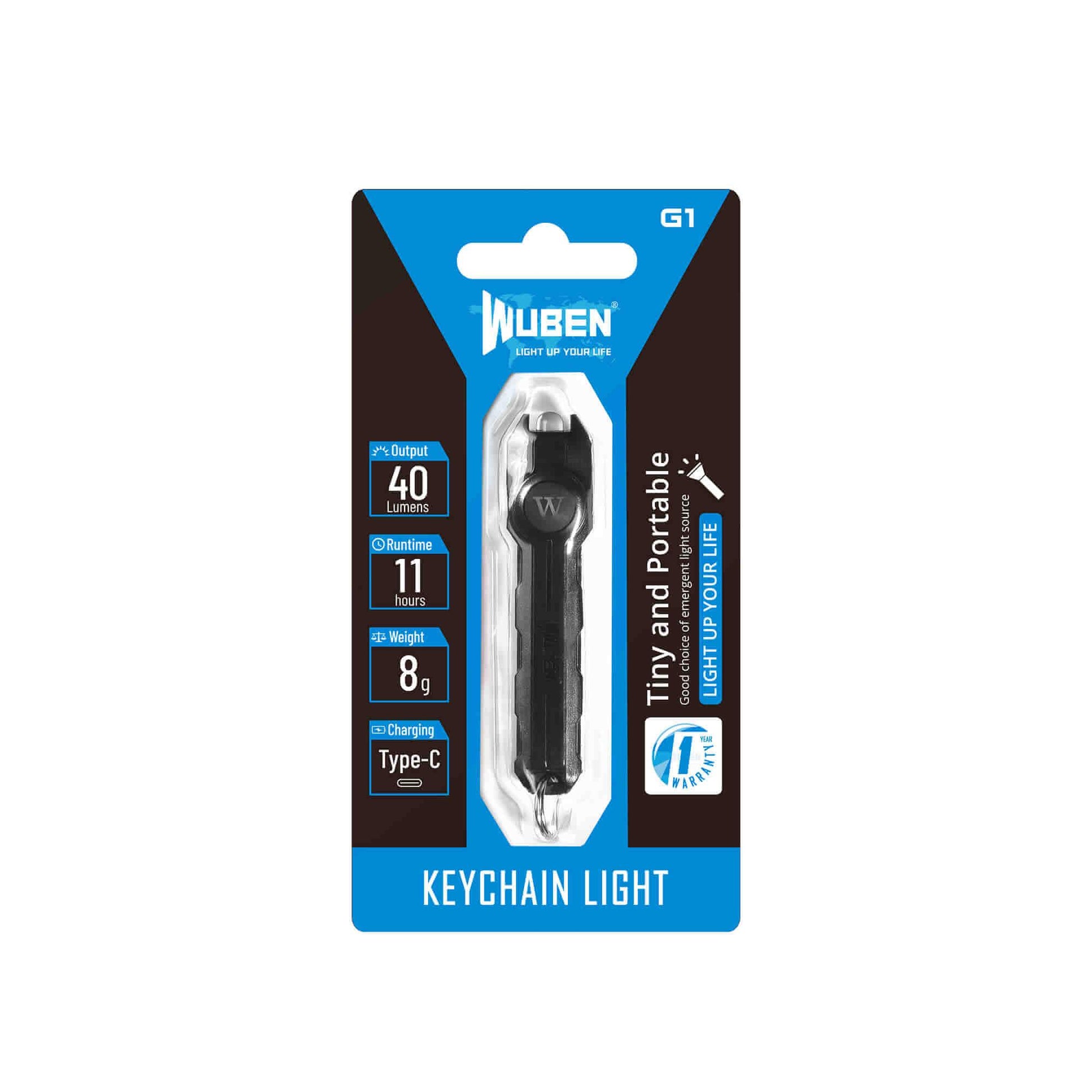 WUBEN G1  Mini  Flashlight - WUBEN